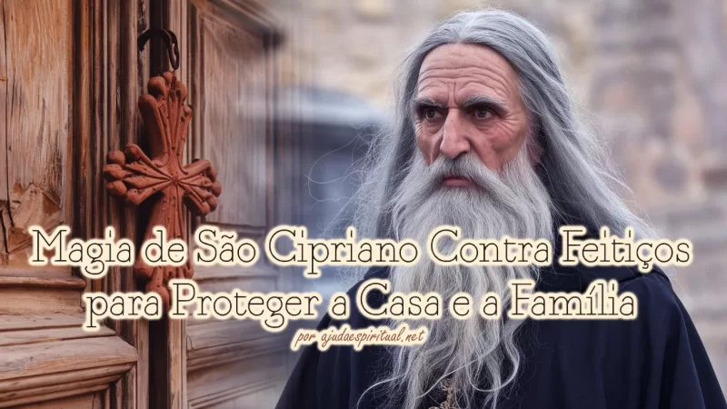 Magia de São Cipriano Contra Feitiços para Proteger a Casa e a Família