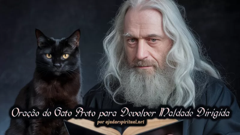 Oração do Gato Preto para Devolver Maldade Dirigida