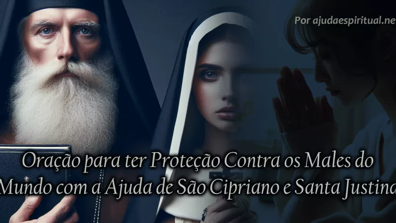 Oração para ter Proteção Contra os Males do Mundo com a Ajuda de São Cipriano e Santa Justina