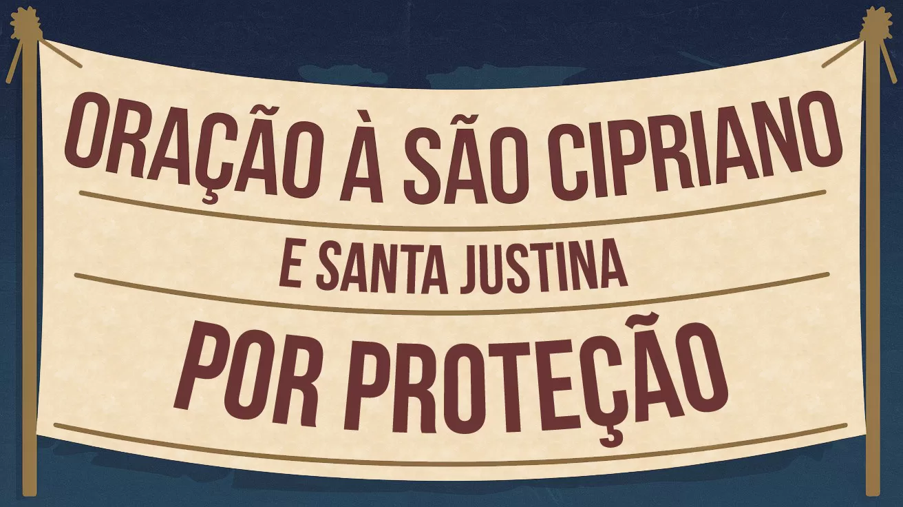 Oração à São Cipriano e Santa Justina por Proteção