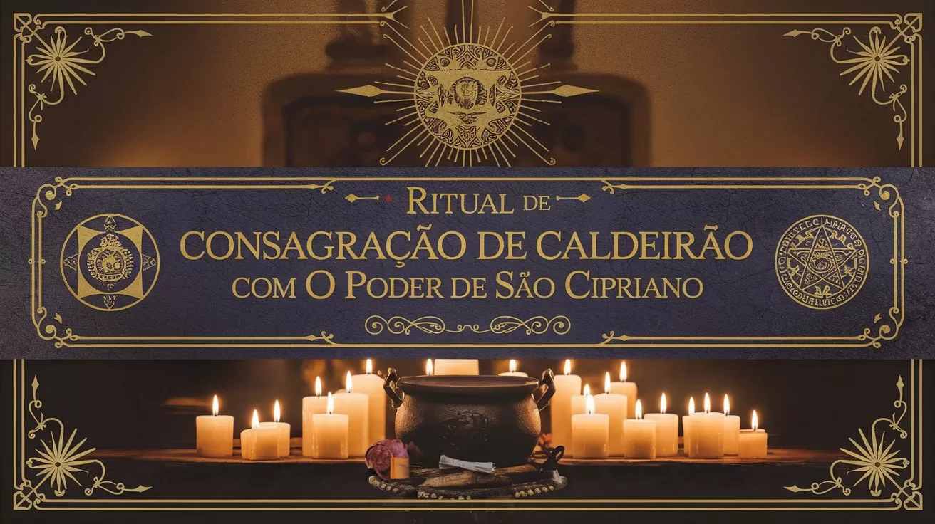 Ritual de Consagração de Caldeirão com o Poder de São Cipriano