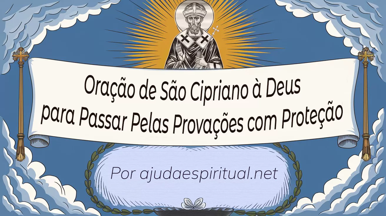 Oração de São Cipriano à Deus para Passar Pelas Provações com Proteção