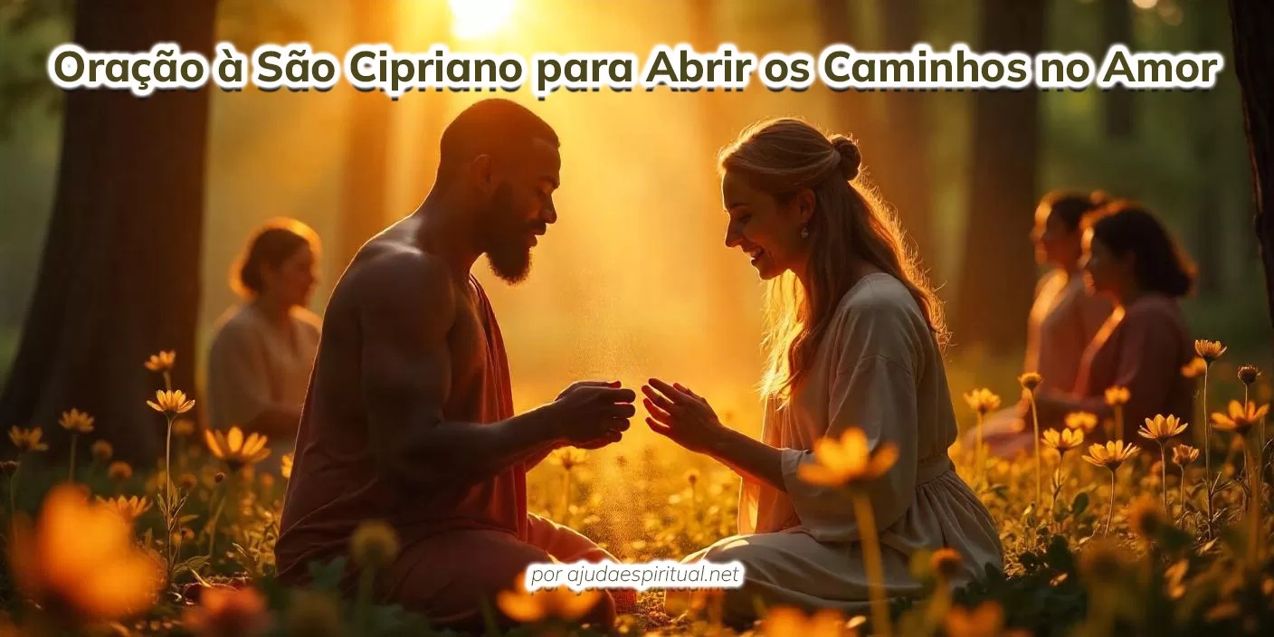 Oração à São Cipriano para Abrir os Caminhos no Amor