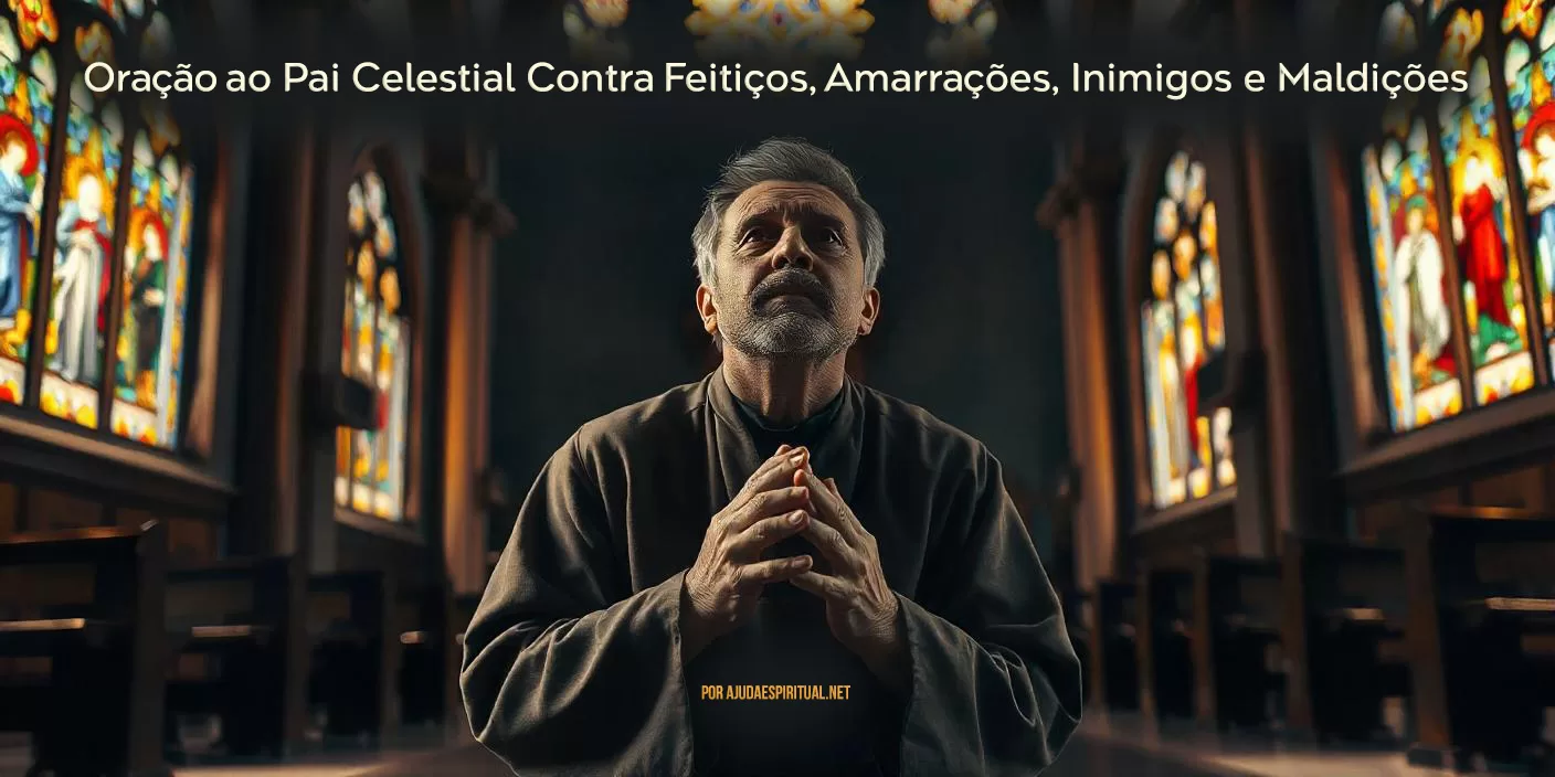 Oração ao Pai Celestial Contra Feitiços, Amarrações, Inimigos e Maldições