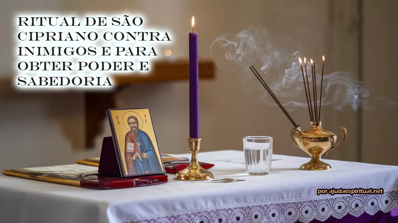 Ritual de São Cipriano Contra Inimigos e para Obter Poder e Sabedoria