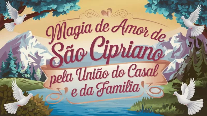 Magia de Amor de São Cipriano pela União do Casal e da Família