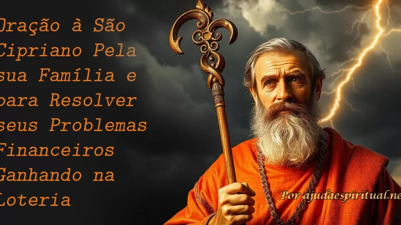 Oração à São Cipriano Pela sua Família e para Resolver seus Problemas Financeiros Ganhando na Loteria