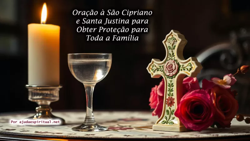 Oração à São Cipriano e Santa Justina para Obter Proteção para Toda a Família