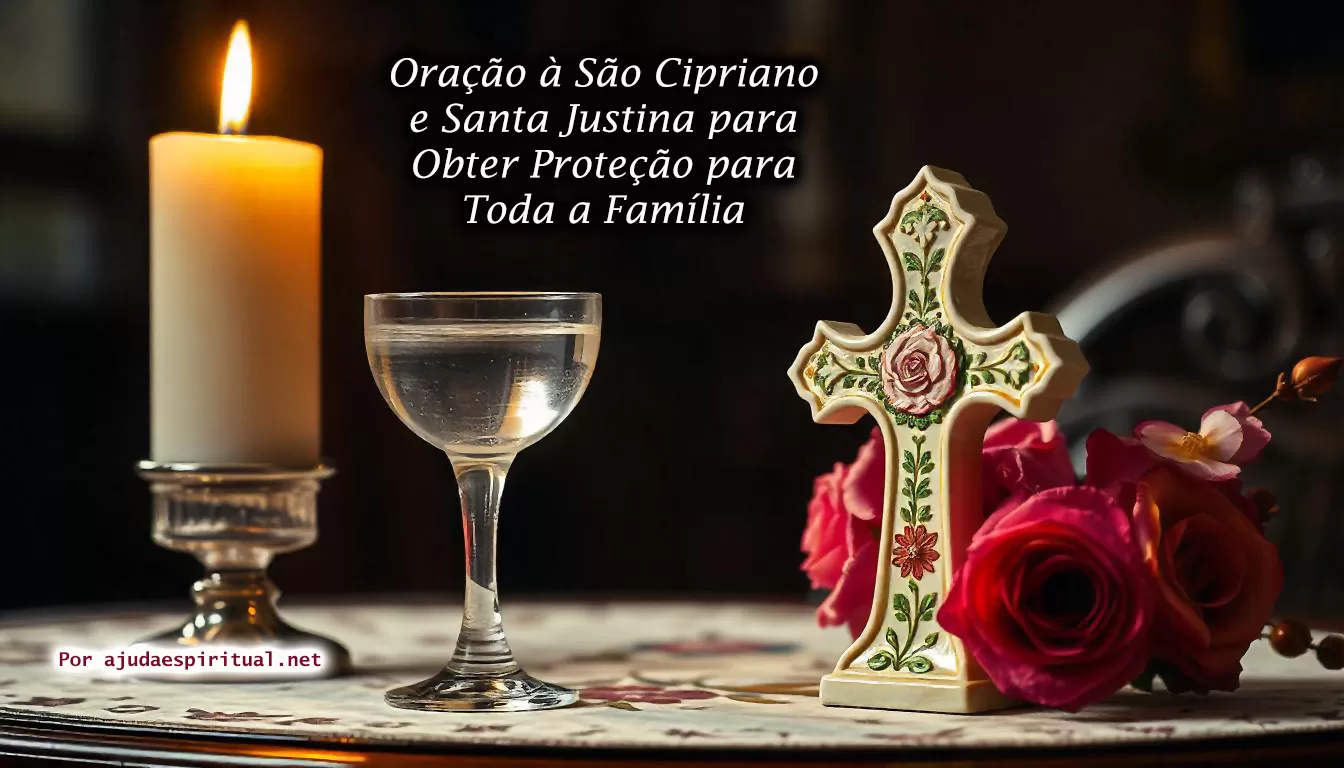 Oração à São Cipriano e Santa Justina para Obter Proteção para Toda a Família