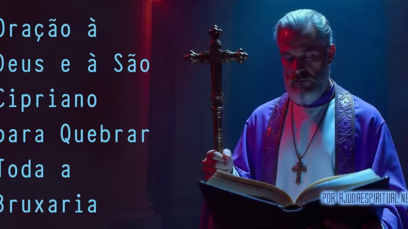 Oração à Deus e à São Cipriano para Quebrar Toda a Bruxaria