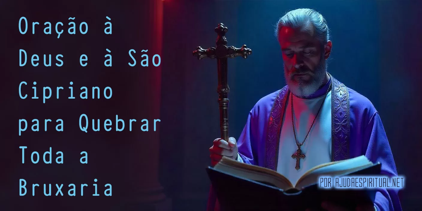 Oração à Deus e à São Cipriano para Quebrar Toda a Bruxaria