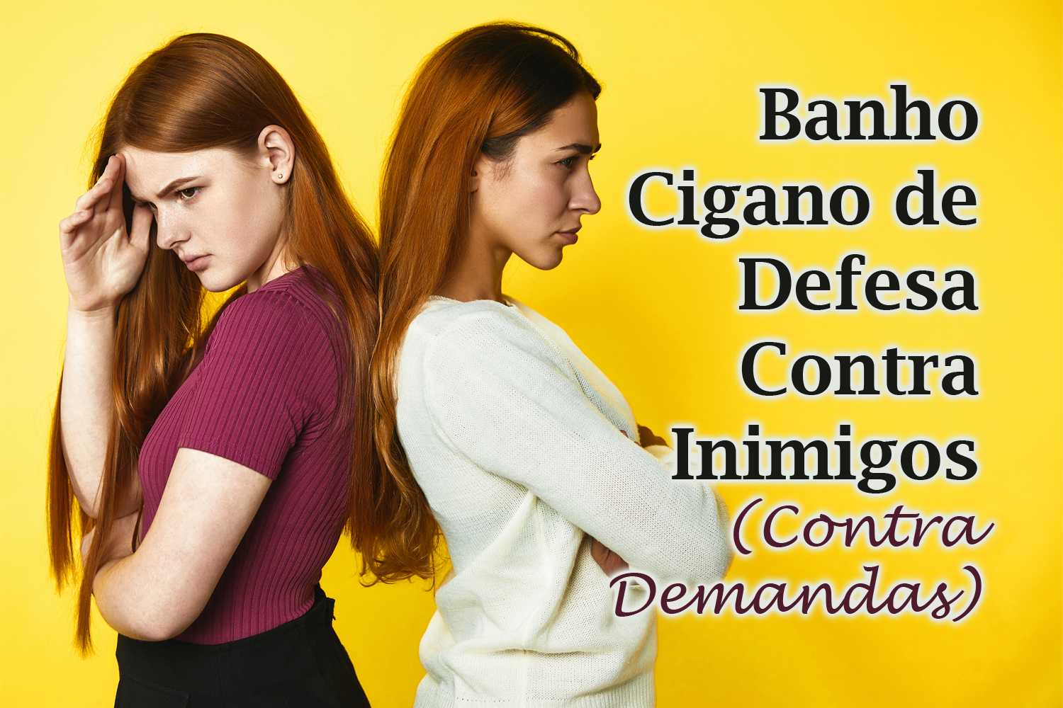 Banho Cigano de Defesa Contra Inimigos (Contra Demandas)