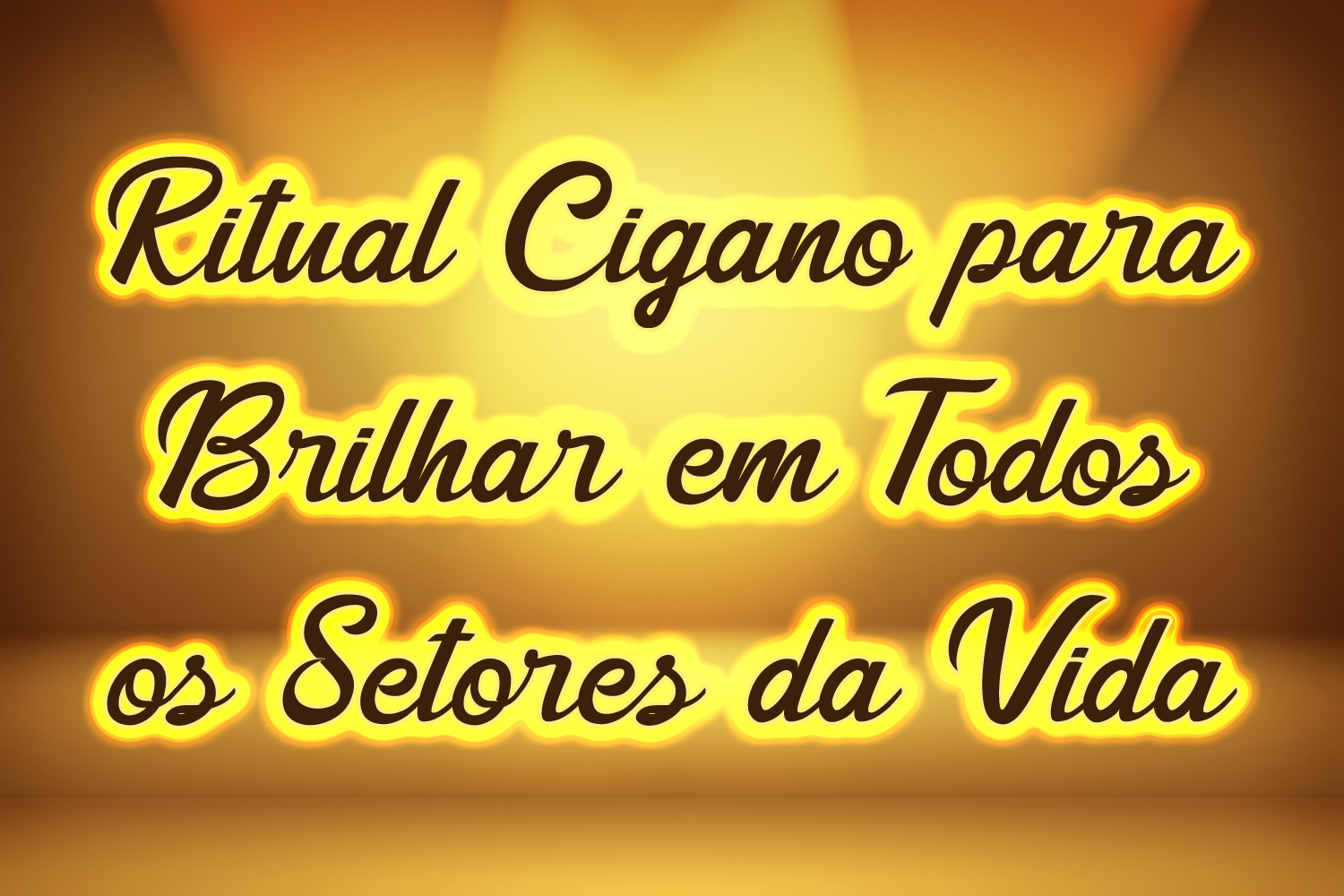 Ritual Cigano para Brilhar em Todos os Setores da Vida