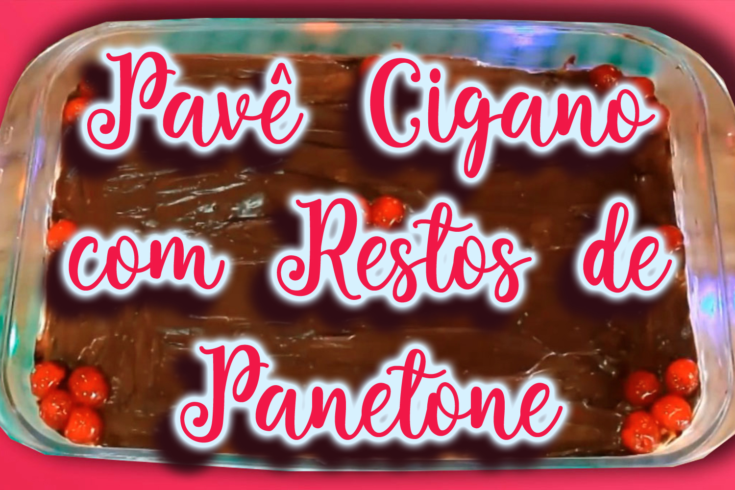 Pavê Cigano com Restos de Panetone