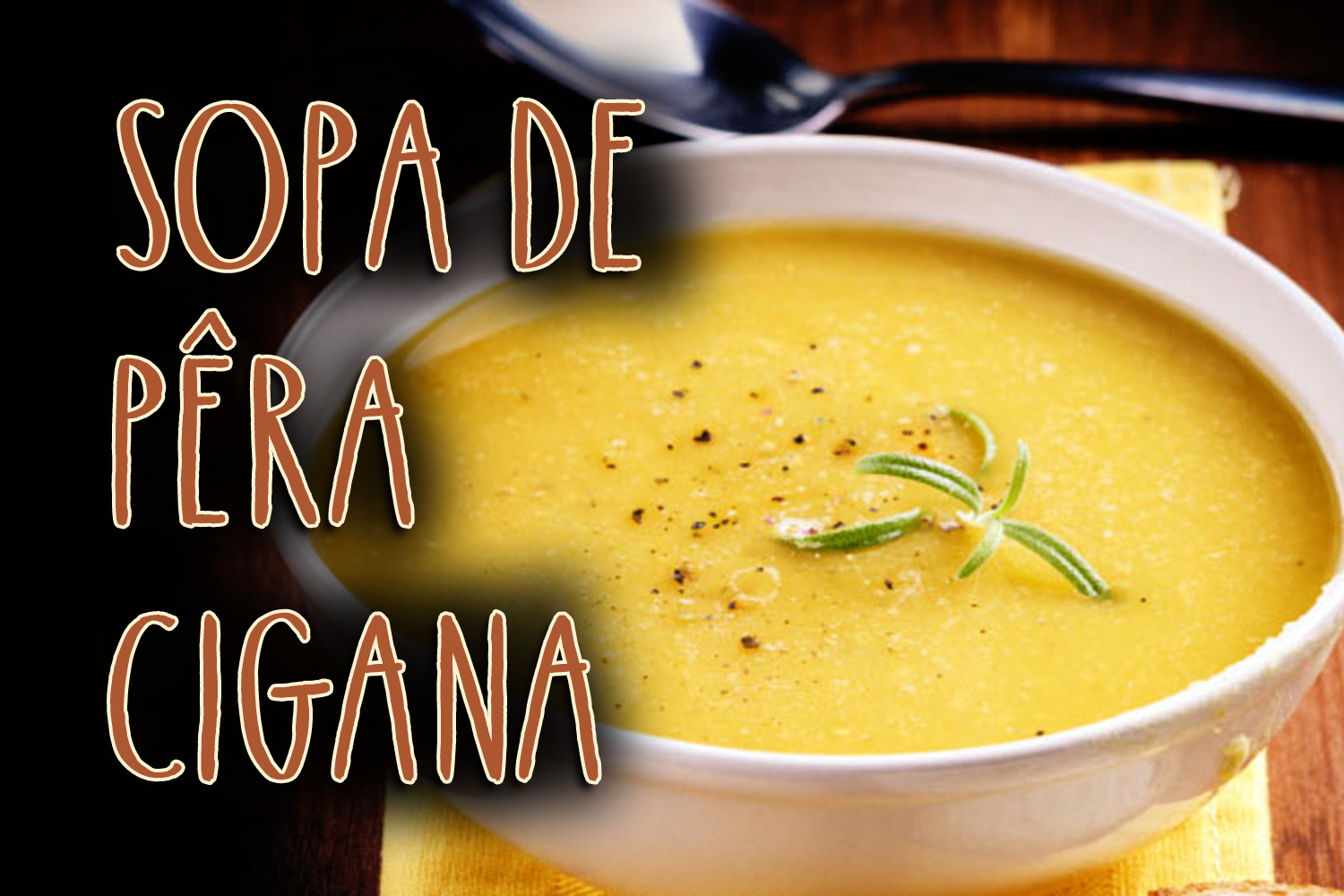 Sopa de Pêra Cigana