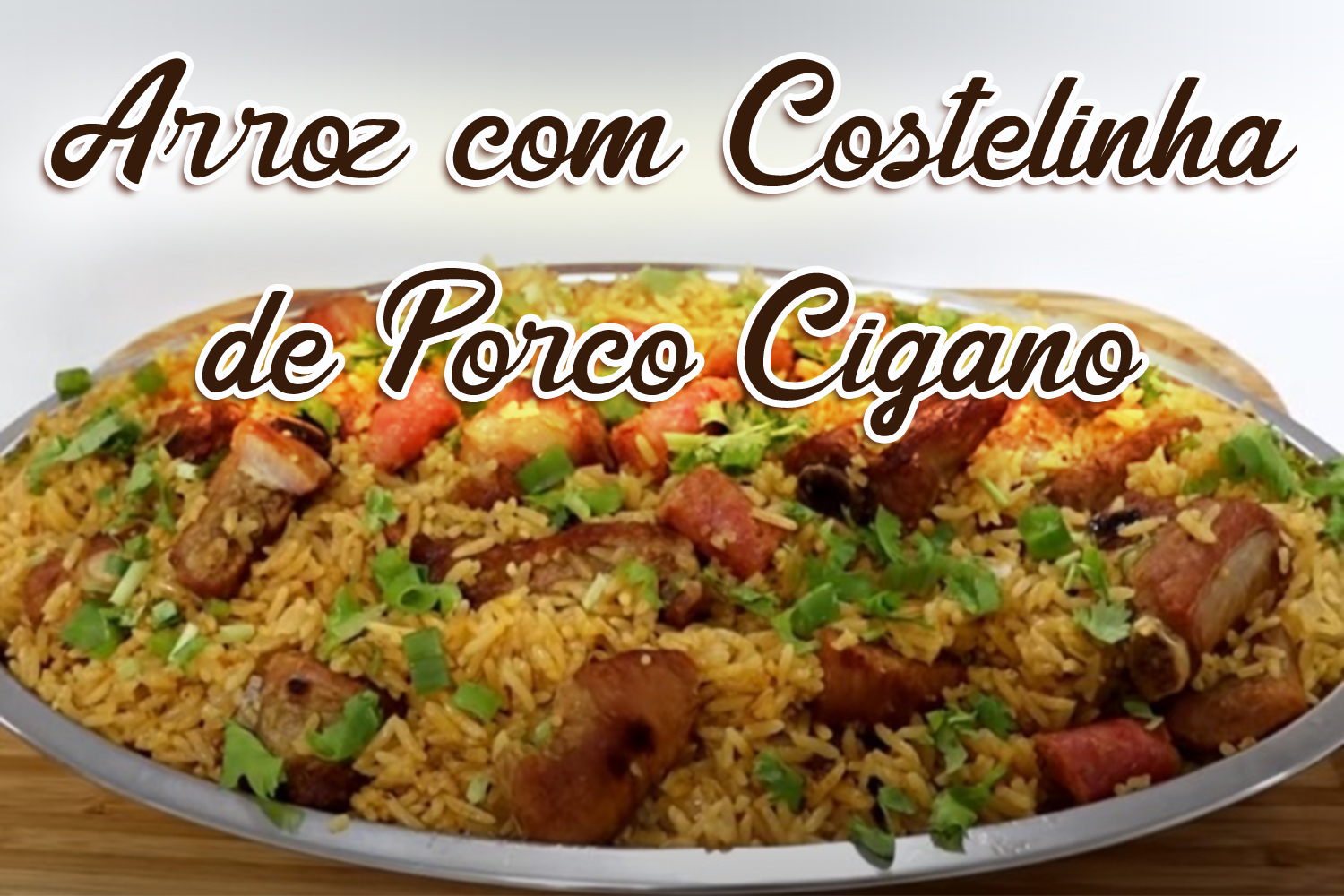 Arroz com Costelinha de Porco Cigano