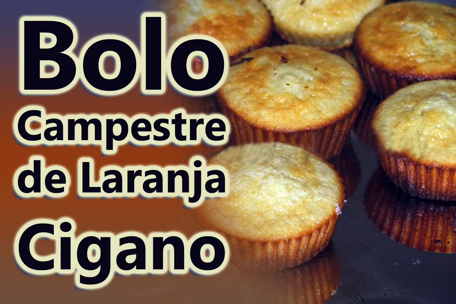 Bolo Campestre de Laranja Cigano