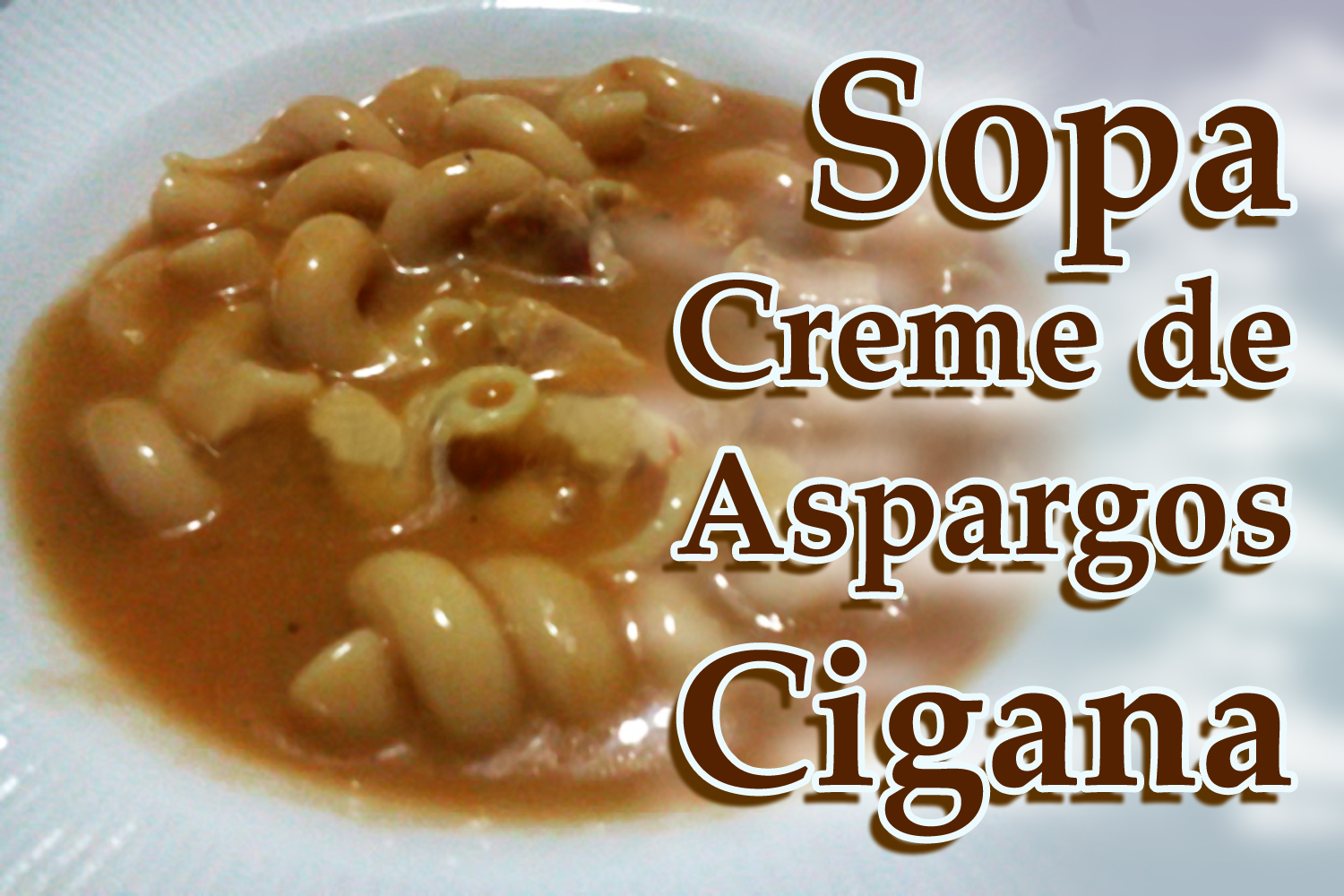 Sopa Creme de Aspargos Cigana