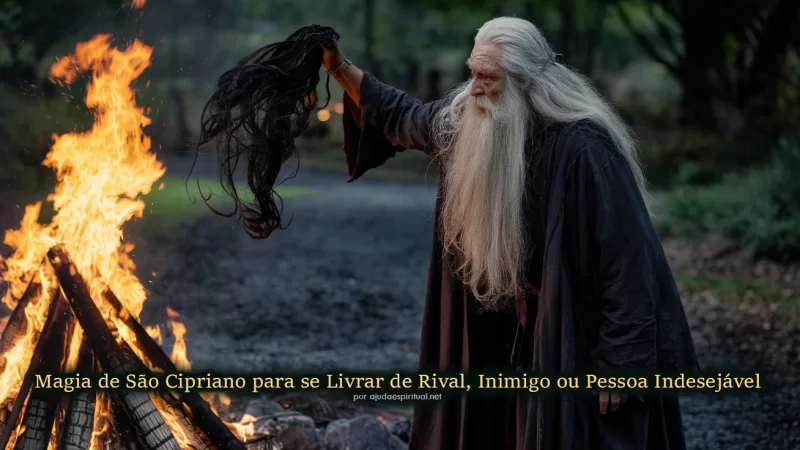 Magia de São Cipriano para se Livrar de Rival, Inimigo ou Pessoa Indesejável