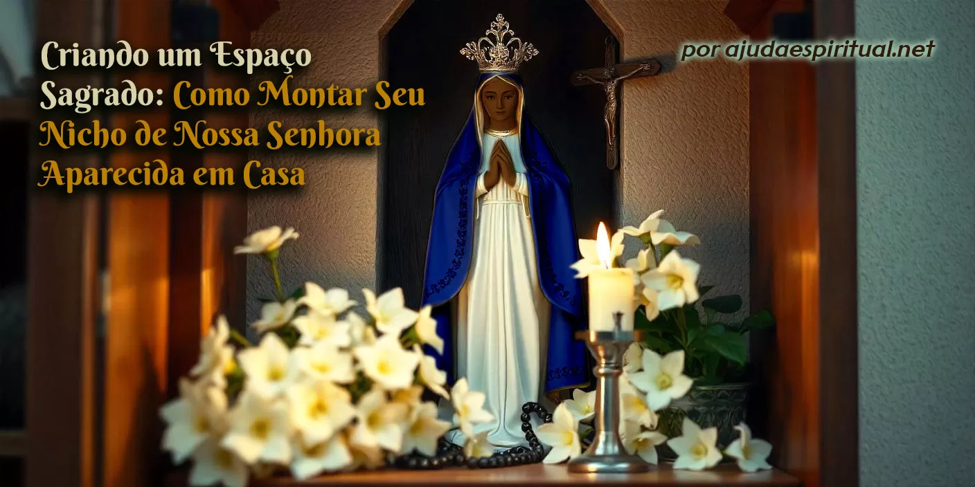 Criando um Espaço Sagrado: Como Montar Seu Nicho de Nossa Senhora Aparecida em Casa