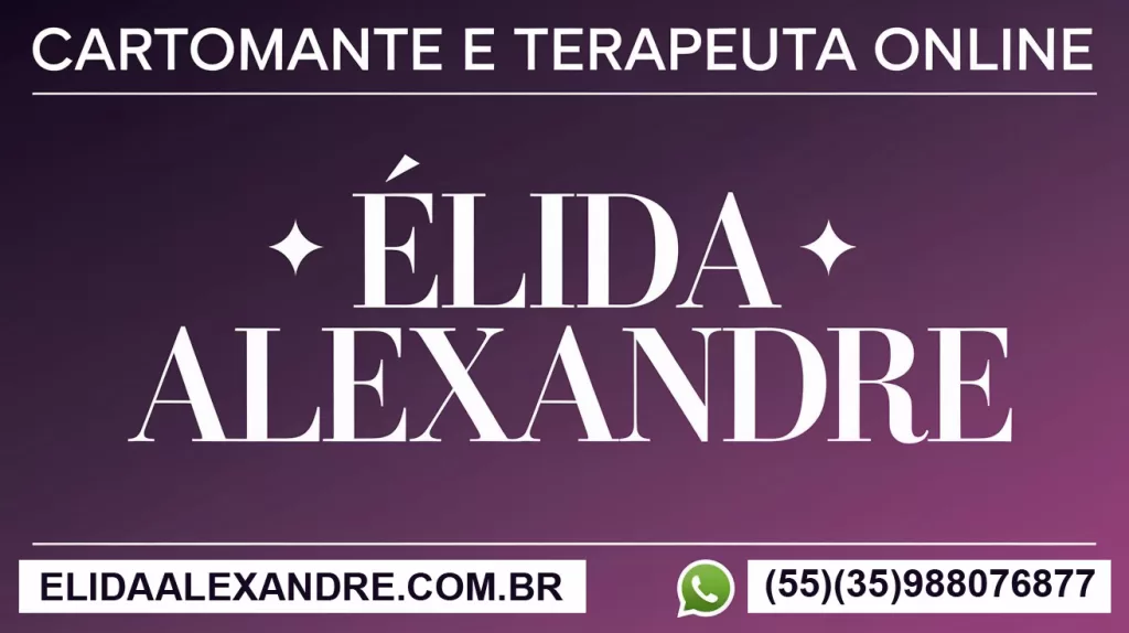 Cartomante e Terapeuta Online Élida Alexandre